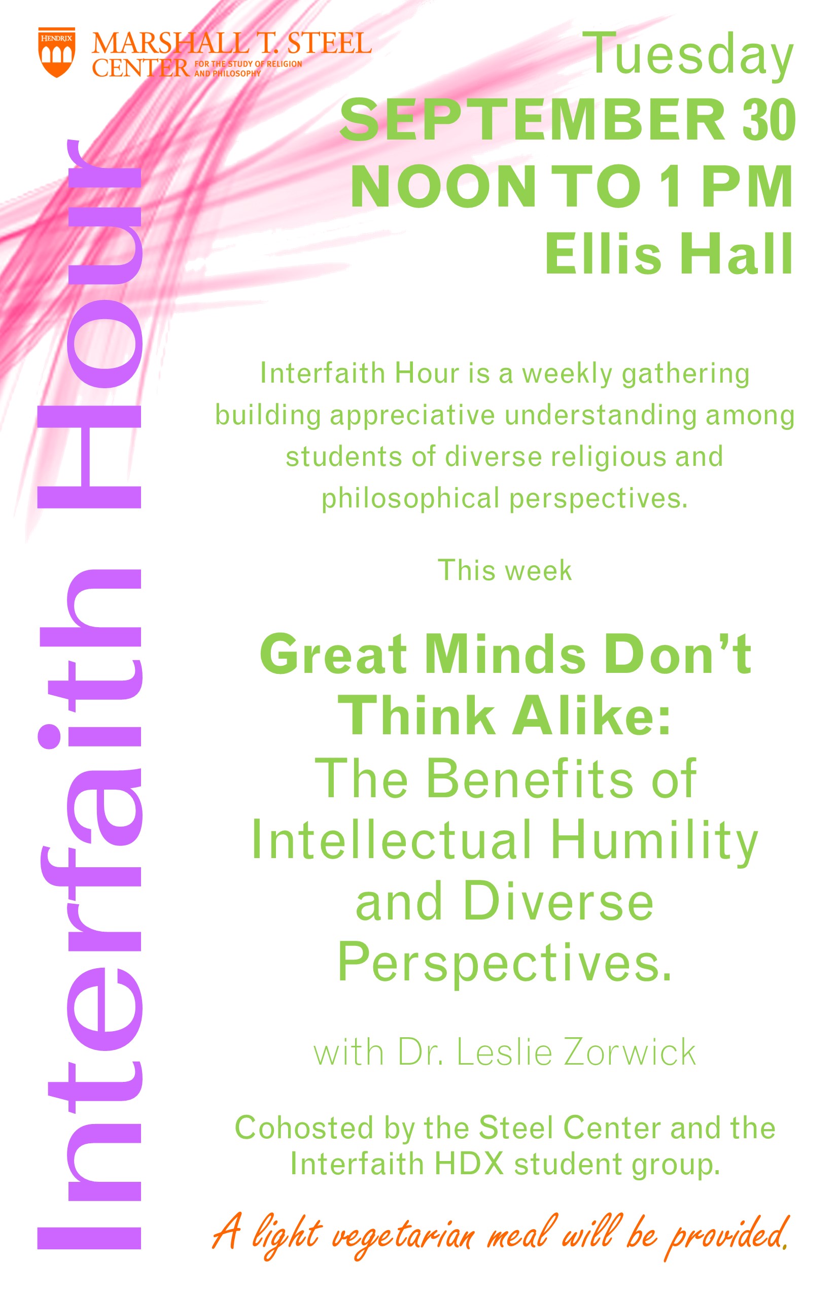 Interfaith Hour: Great Minds Don't Think Alike Interfaith Hour: Great Minds Don't Think Alike